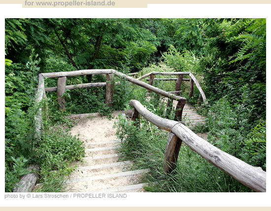 My Berlin Photos Berlin is GREEN teufelsberg stairs